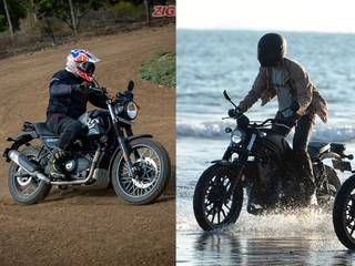 In Pictures: Royal Enfield Scram 411 & Honda CL300 Compared In Pictures: Royal Enfield Scram 411 & Honda CL300 Compared