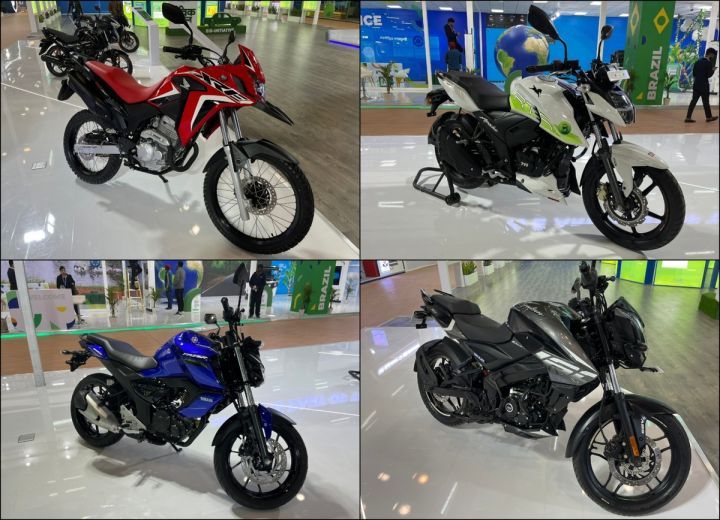 Auto Expo 2023: Honda XRE 300, Yamaha FZ-Fi, TVS Apache RTR 160 4V And Bajaj Pulsar N160 Ethanol Bikes Showcased