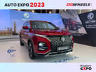 MG Uses Auto Expo Platform To Launch Facelifted Hector SUV Range MG Uses Auto Expo Platform To Launch Facelifted Hector SUV Range