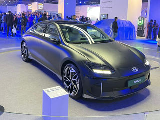 The Hyundai Ioniq 6 At Auto Expo 2023 Is A Sleek Electric Sedan