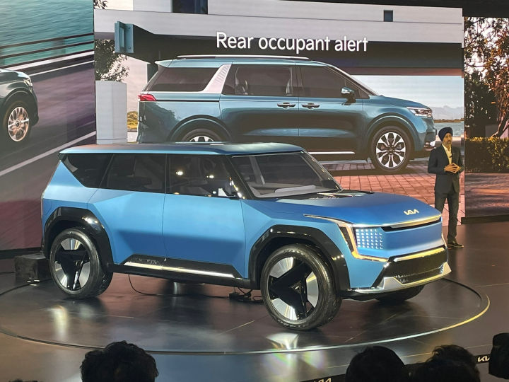 Auto Expo 2023: Kia EV9 Electric SUV Concept Showcased - ZigWheels