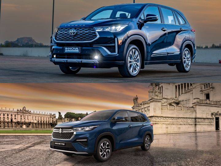 Maruti Invicto Vs Toyota Innova Hycross- Differences Explained - Design ...