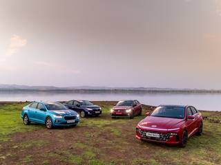 Hyundai Verna vs Honda City vs Skoda Slavia vs Volkswagen Virtus: Ride And Handling Compared Hyundai Verna vs Honda City vs Skoda Slavia vs Volkswagen Virtus: Ride And Handling Compared