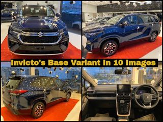 Maruti Suzuki Invicto: Your First Look At The Entry-level Zeta+ Trim Looks In 10 Images