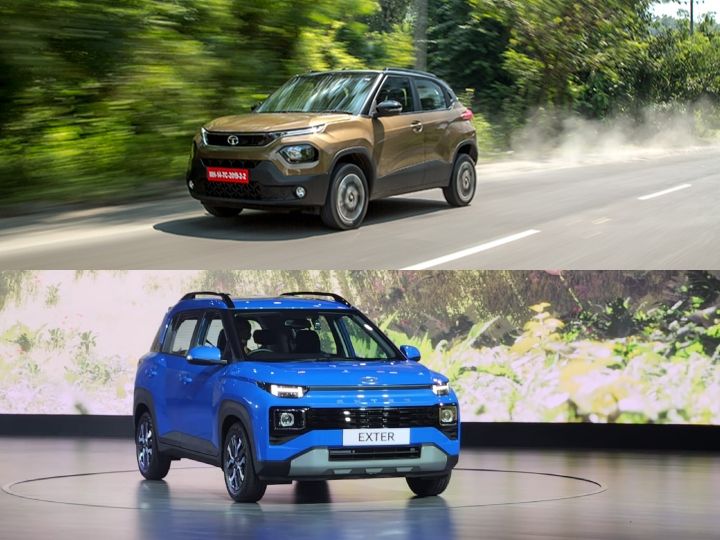 Tata Punch vs Hyundai Exter: Compared In 10 Images - Vimarsana News