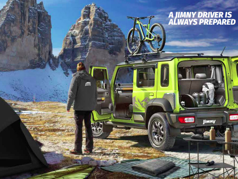 Maruti Jimny Off-roading Accessories