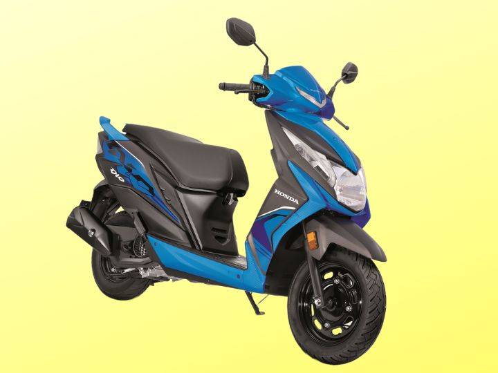 Dio scooty blue colour price hot sale