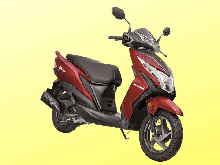 Honda dio bs6 discount new model 2021 price