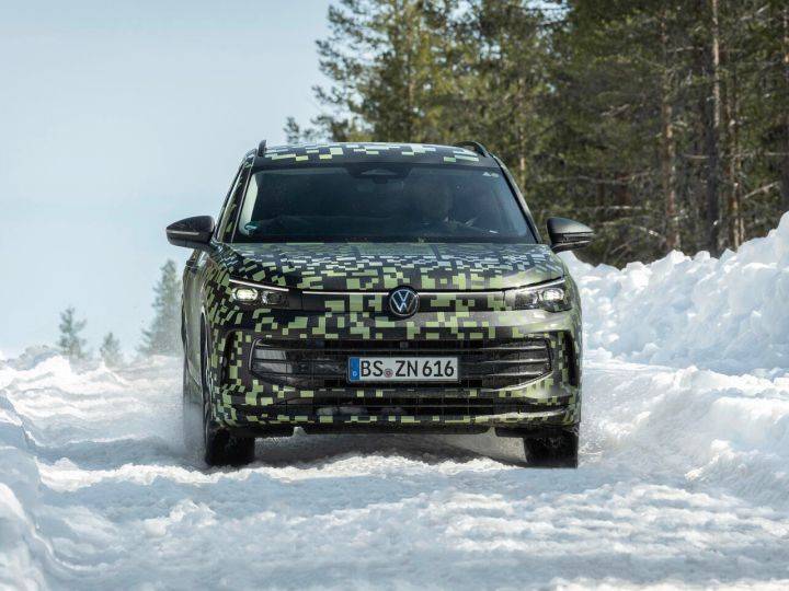 Productionspec 2024 Volkswagen Tiguan Teased With Camouflage Ahead Of