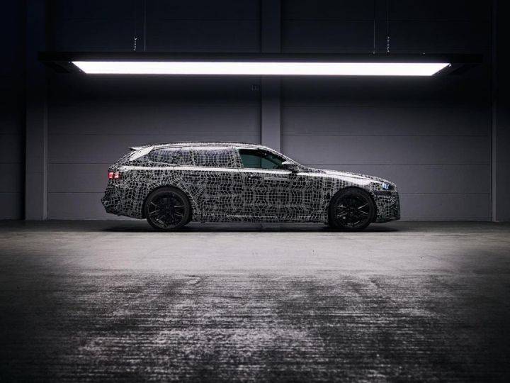 BMW M5 Touring Confirmed In New Teaser Ahead Of Debut in 2024 ZigWheels