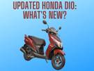 Updated Honda Dio: What’s New?