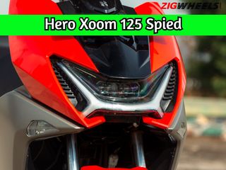 Hero Xoom 125 Spied, Launch This Year-end