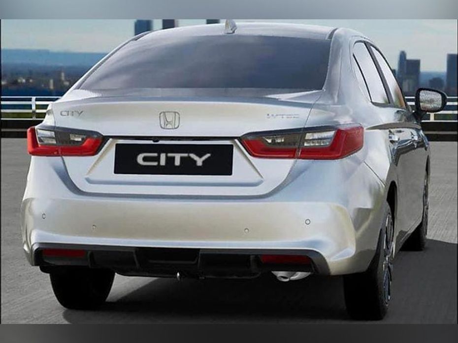 2023 Honda City Rear