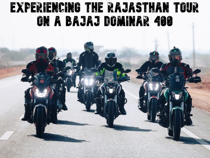 Bajaj Dominar 400 Rajasthan Ride 2023