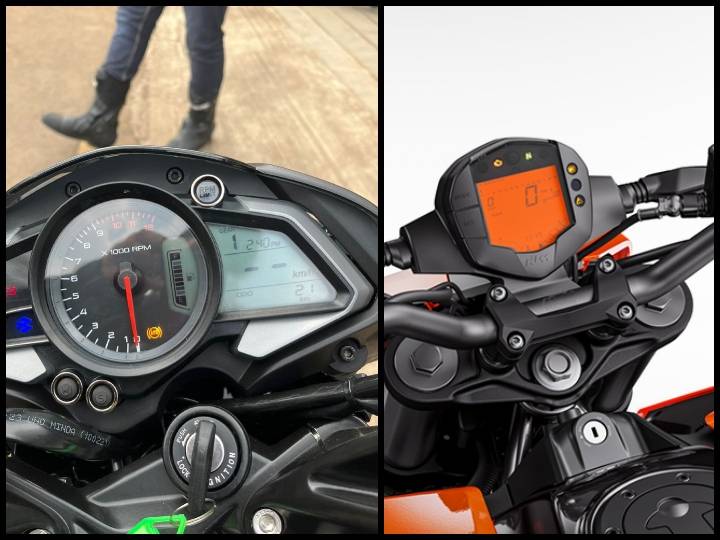 Updated Bajaj Pulsar NS200 Vs KTM 200 Duke: Image Comparison - ZigWheels