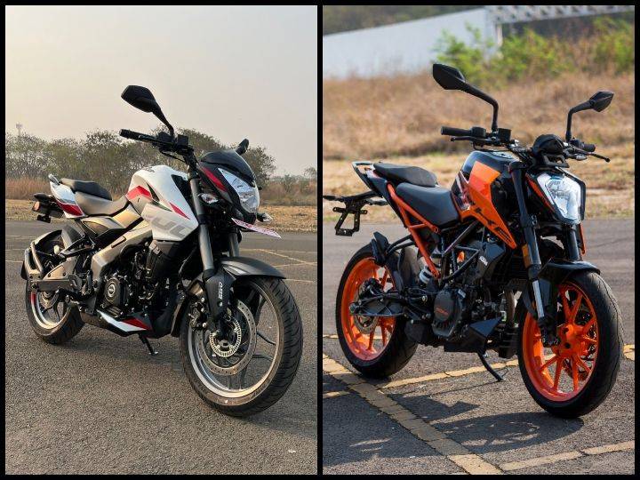 Updated Bajaj Pulsar NS200 vs KTM 200 Duke: Image Comparison - ZigWheels