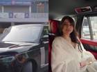Film Star Samantha Ruth Prabhu Promotes New Movie Shaakuntalam In Her Range Rover SUV Film Star Samantha Ruth Prabhu Promotes New Movie Shaakuntalam In Her Range Rover SUV