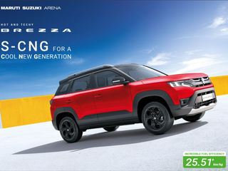 Maruti Brezza CNG , The First Sub-compact SUV Segment With Factory-fitted CNG Kit, Launched