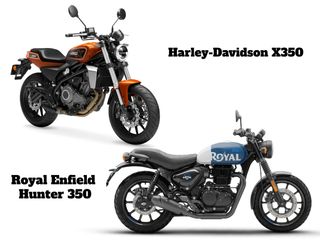 Harley-Davidson X350 vs Royal Enfield Hunter 350: Specification Comparison