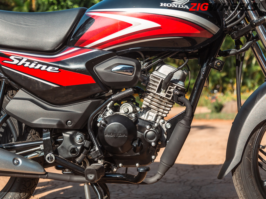 Honda Shine 100 Review Engine