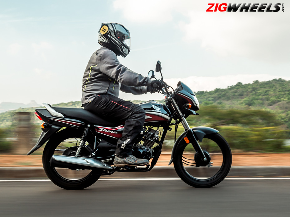 Honda Shine 100 Review Riding Comfort