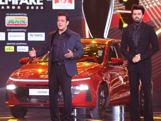 Hyundai Verna And Bollywood Actor Salman Khan Share Stage At 2023 Filmfare Awards