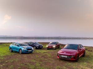 Hyundai Verna vs Honda City vs Skoda Slavia vs Volkswagen Virtus: Ride And Handling Compared