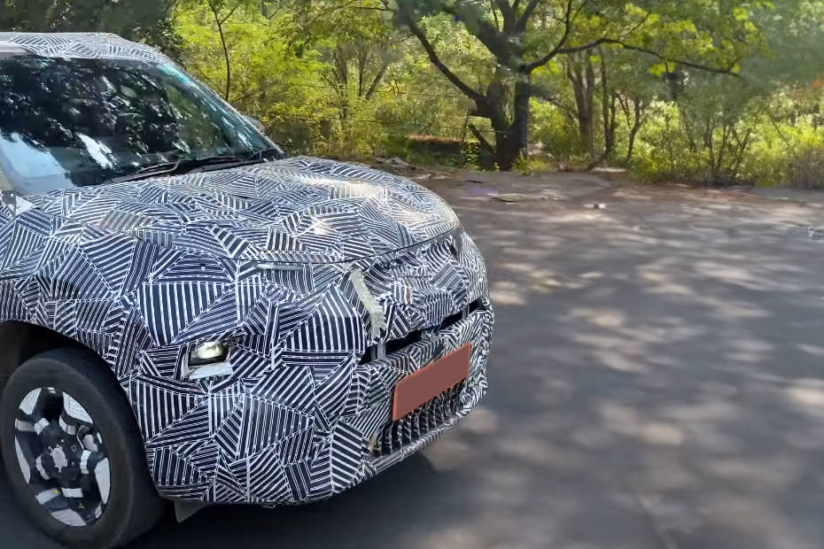 Upcoming Tata Punch EV Front