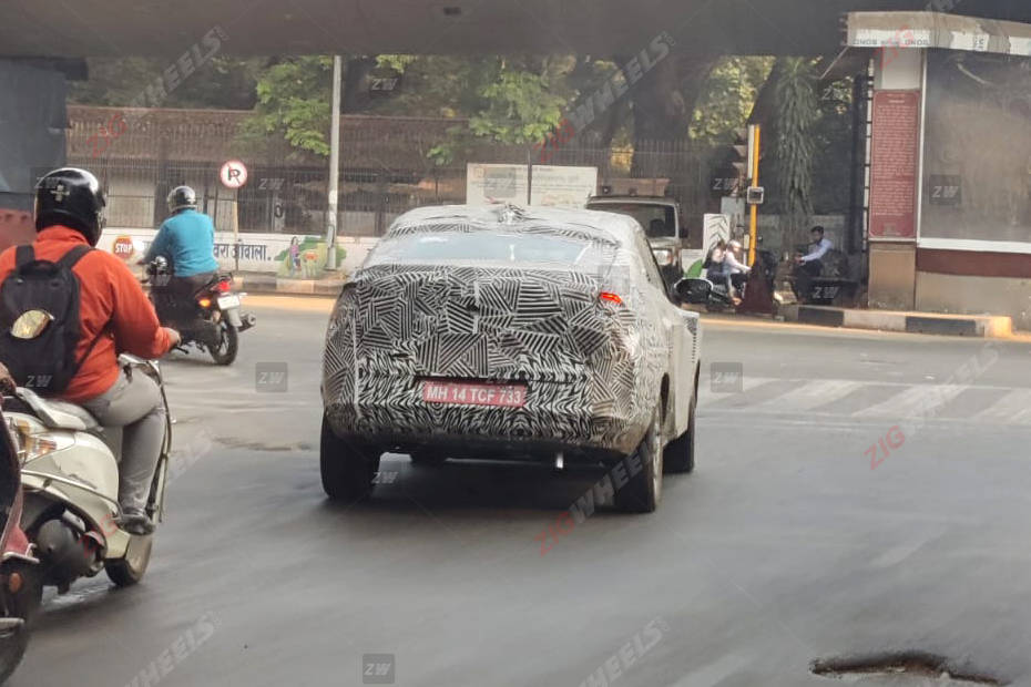 2024 Tata Curvv EV Spotted Testing On Our Roads Once Again, Check Out ...