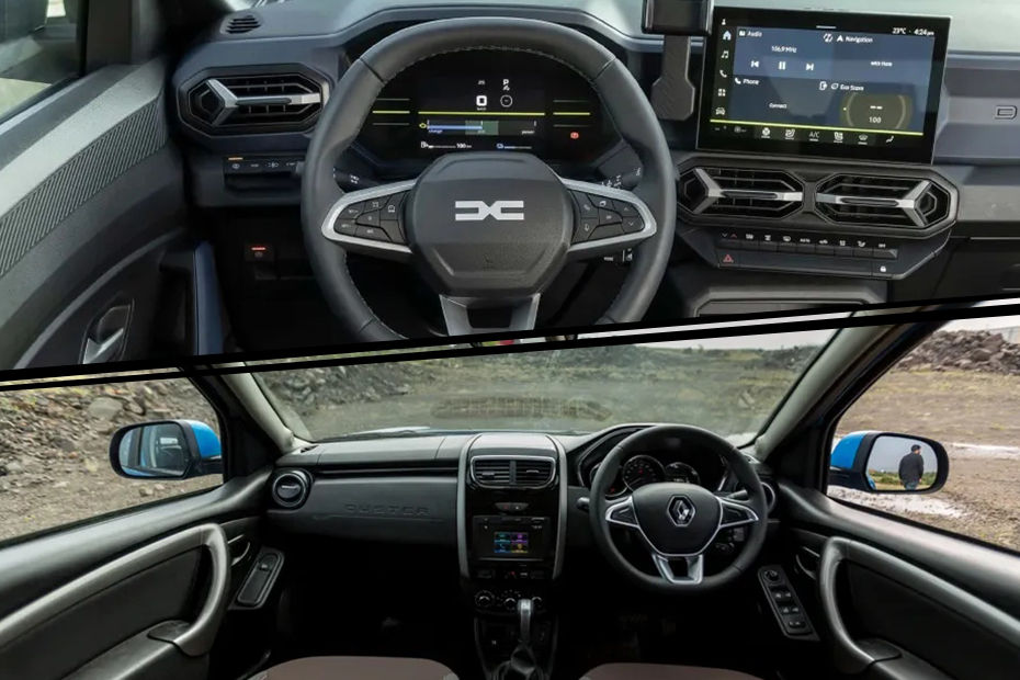 2024 Renault Duster Interior: New vs Old
