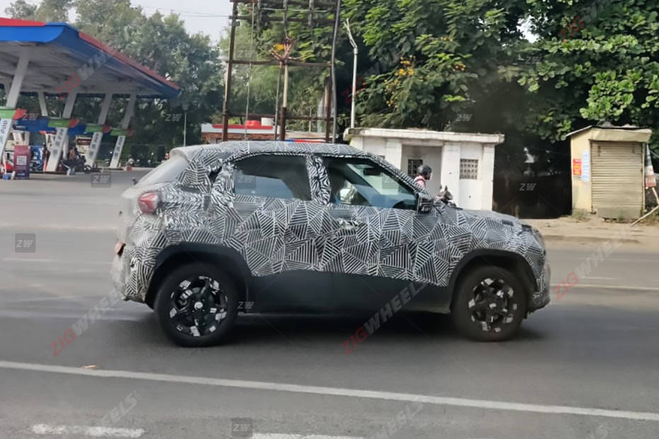 Tata Punch EV Spotted Testing, Gets Different Design Cues