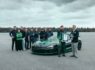 Rimac Nevera Sets New Guinness World Record, This Time In Reverse!