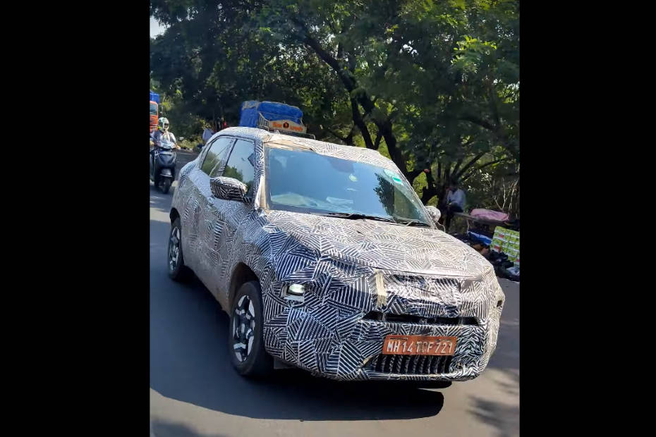 Tata Punch EV Spotted Testing With LED Headlights Similar To New Nexon EV