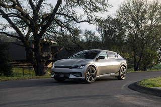 Watch: We Find Out How Effective Brake Energy Regen Is Down A Steep Road With The Kia EV6 Watch: We Find Out How Effective Brake Energy Regen Is Down A Steep Road With The Kia EV6