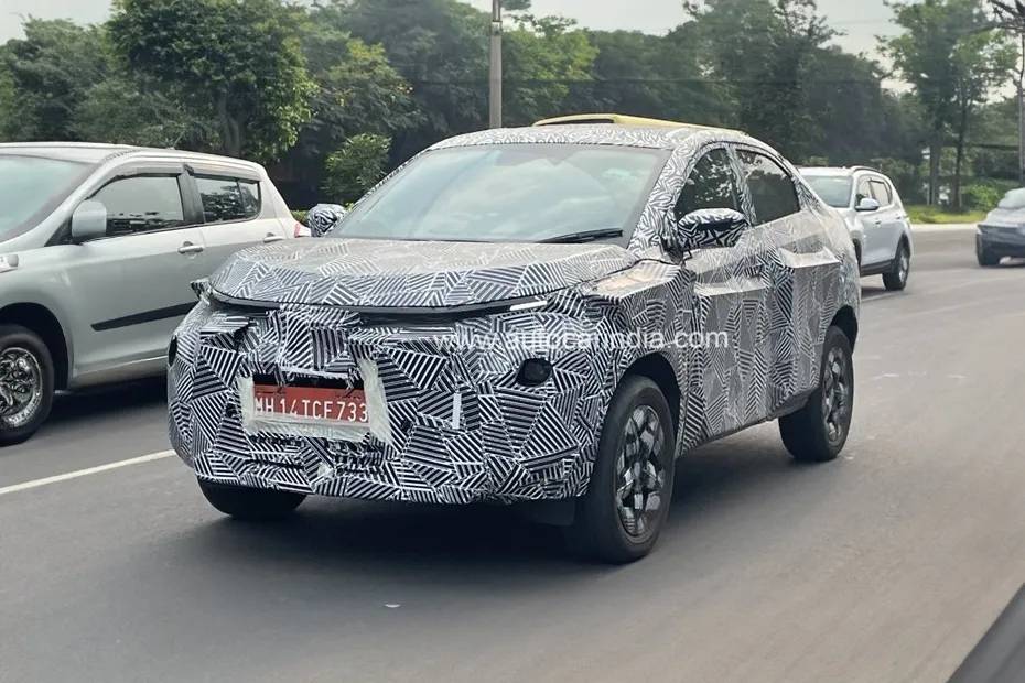 2024 Tata Curvv SUV-coupe Spied Testing, Reveals Styling Cues Similar ...