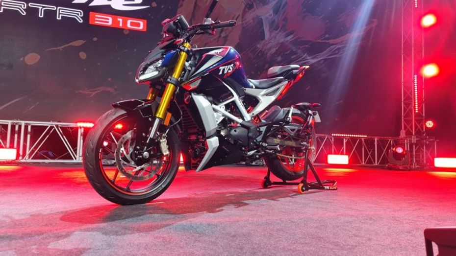 Meet TVS&rsquo;s Flagship Apache Naked: The Apache RTR 310 details