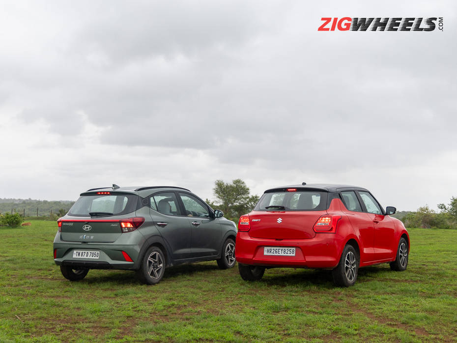 Maruti Suzuki Swift Vs Hyundai Grand i10 Nios