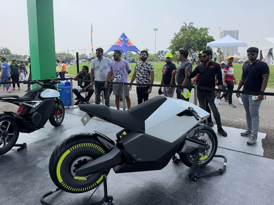 Ola Electric bikes showcased at Bharat GP