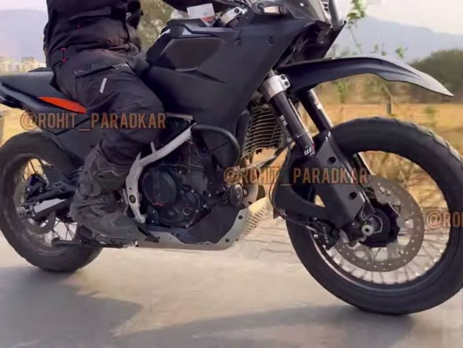 2024 KTM 390 Adventure and 390 Adventure R Spied Testing Together In India 3