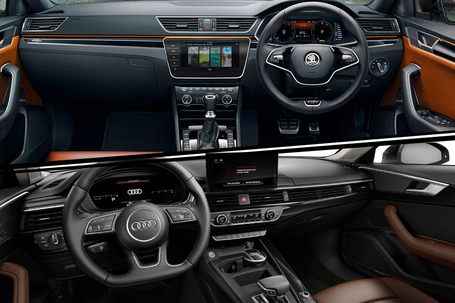 Skoda Superb vs Audi A4 Interior