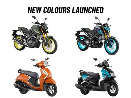 Yamaha MT-15 V2, Fascino 125 Fi Hybrid And RayZR 125 Fi Hybrid New Colours Launched
