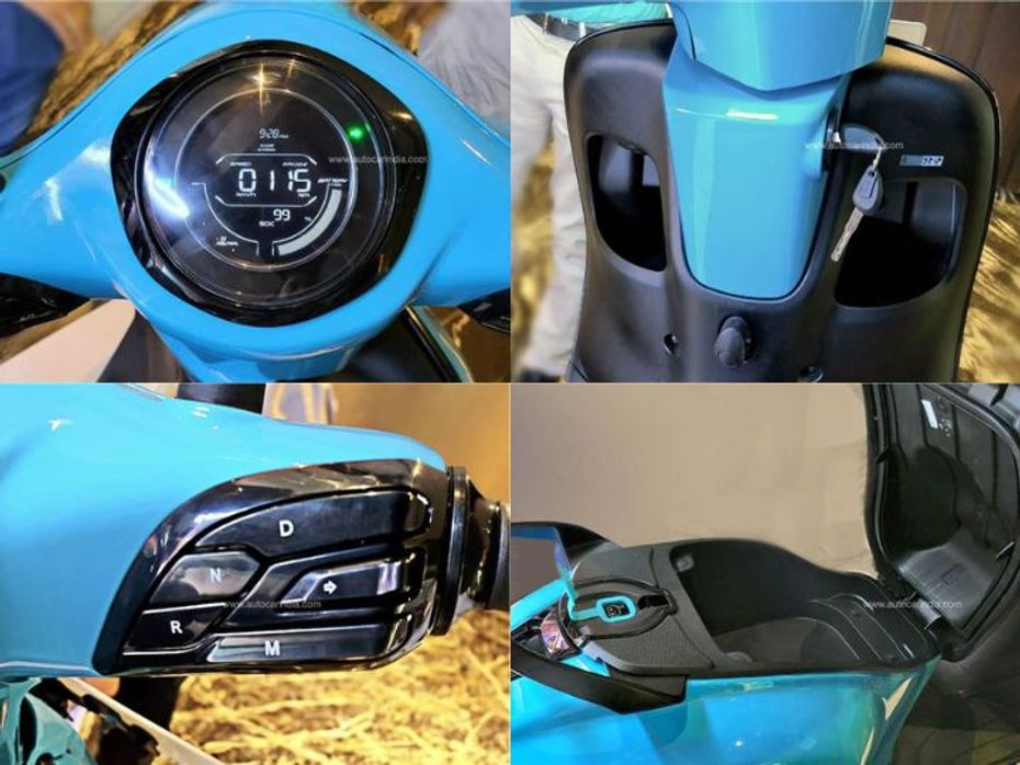 Upcoming Affordable Bajaj Chetak Spied Testing - Instrument Cluster and Underseat Storage