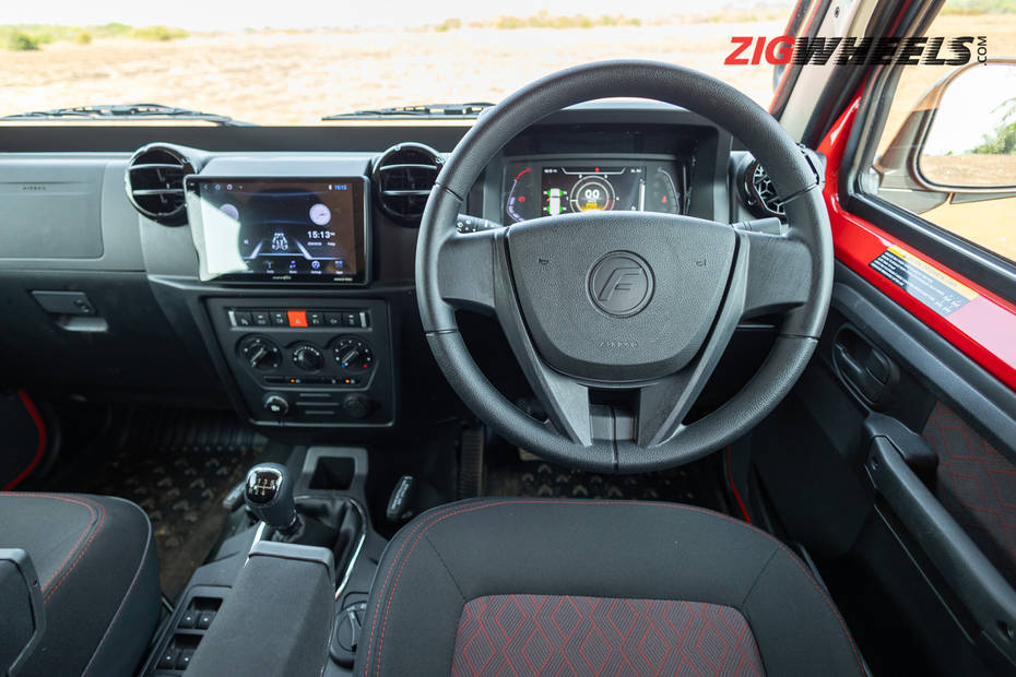 Force Gurkha 5 door Interior