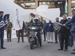 Upcoming Ampere NXG Goes On An Epic Ride From Kashmir To Kanyakumari Ride