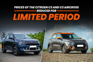 Citroen C3 And C3 Aircross Prices Reduced For Limited Period