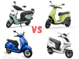 Ather Rizta vs Ola S1 Air vs Bajaj Chetak vs TVS iQube : Specification Comparison