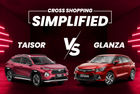Mid-Spec Toyota Urban Cruiser Taisor vs Top-spec Toyota Glanza: Cross-shopping Simplified