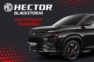 Sporty And Sinister! All-Black MG Hector Blackstorm Edition Teased Ahead Of April 10 Launch
