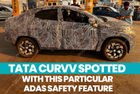 Tata Curvv Spotted With One Significant ADAS Safety Feature