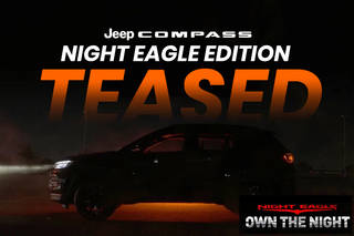 Jeep Teases Compass Night Eagle Edition Ahead Of Launch Jeep Teases Compass Night Eagle Edition Ahead Of Launch